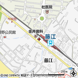 山陽藤江駅周辺の地図