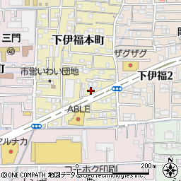 岡山県岡山市北区下伊福本町3-8周辺の地図