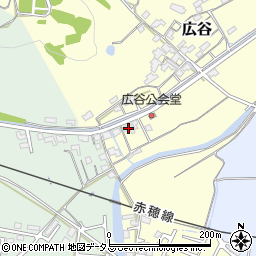 岡山県岡山市東区広谷309周辺の地図