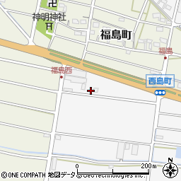 静岡県浜松市中央区西島町1259周辺の地図