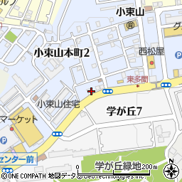 兵庫県神戸市垂水区小束山本町2丁目2周辺の地図