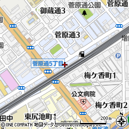 中橋アパート周辺の地図