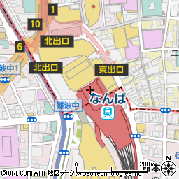 大阪なんばクリニック周辺の地図
