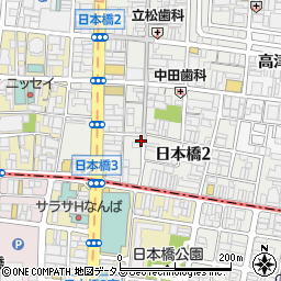 大阪府大阪市中央区日本橋2丁目10-1周辺の地図