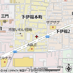 岡山県岡山市北区下伊福本町3周辺の地図