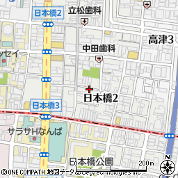 リパーク日本橋２丁目第３駐車場周辺の地図