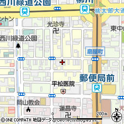 炭火庵 犇き堂周辺の地図