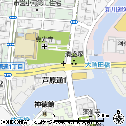 三田牛飛苑　創作料理紫庵周辺の地図