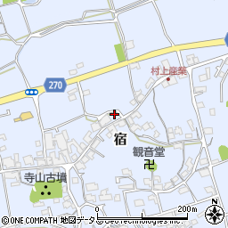 岡山県総社市宿329周辺の地図