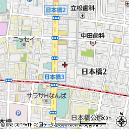 大阪府大阪市中央区日本橋2丁目9-1周辺の地図