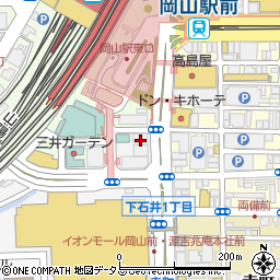 株式会社読売旅行　岡山営業所周辺の地図