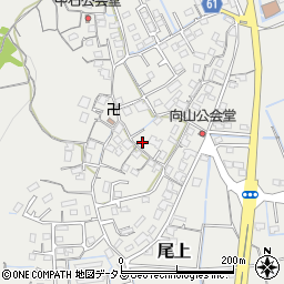 岡山県岡山市北区尾上608-1周辺の地図
