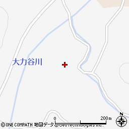 広島県三次市三和町大力谷157周辺の地図