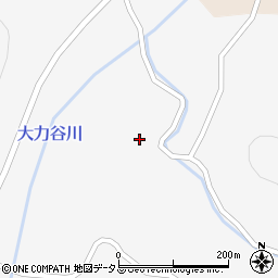 広島県三次市三和町大力谷158周辺の地図