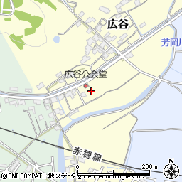 岡山県岡山市東区広谷周辺の地図