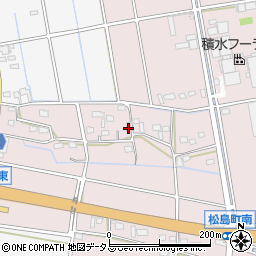 静岡県浜松市中央区松島町727周辺の地図