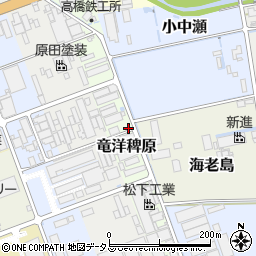 静岡県磐田市竜洋稗原637周辺の地図
