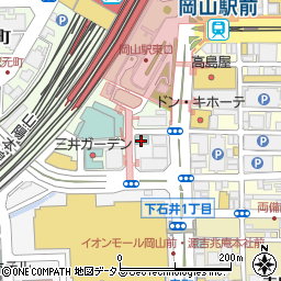 ホテルトレンド岡山駅前周辺の地図