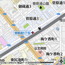 田上荘周辺の地図