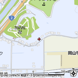 岡山県岡山市東区浅越640周辺の地図