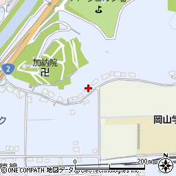 岡山県岡山市東区浅越640周辺の地図