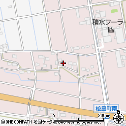 静岡県浜松市中央区松島町722周辺の地図