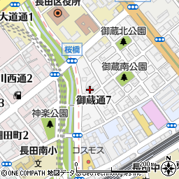 鷹取プレス工業所周辺の地図