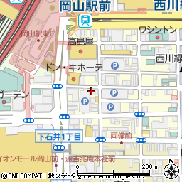 岡山県緑化推進協会（公益社団法人）周辺の地図
