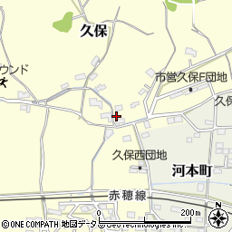 岡山県岡山市東区久保528周辺の地図