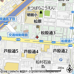 兵庫県神戸市兵庫区松原通4丁目1周辺の地図