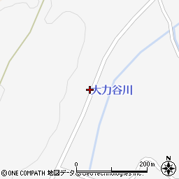 広島県三次市三和町大力谷422周辺の地図