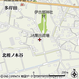 愛知県豊橋市伊古部町北椎ノ木谷368周辺の地図