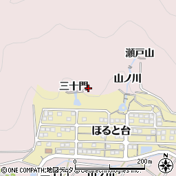 愛知県田原市野田町瀬戸山周辺の地図