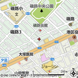 阪和商会周辺の地図