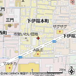 岡山県岡山市北区下伊福本町3-11周辺の地図