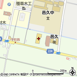 岡山夢菓匠敷島堂周辺の地図