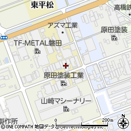 静岡県磐田市東平松451周辺の地図