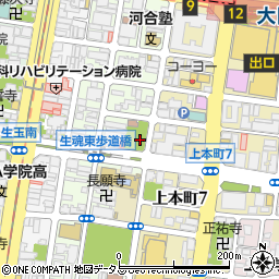 上汐北公園周辺の地図