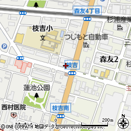 有限会社池田建築事務所周辺の地図