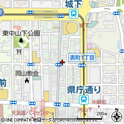 キムラヤのパン表町一丁目店周辺の地図