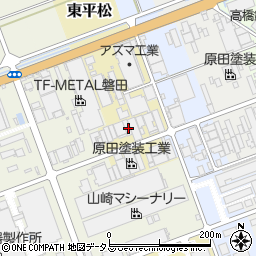 静岡県磐田市東平松438周辺の地図