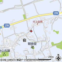 岡山県総社市宿664周辺の地図