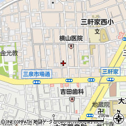 赤沢マンション周辺の地図