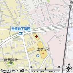 岡山県総社市中原803-1周辺の地図