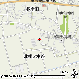 愛知県豊橋市伊古部町北椎ノ木谷344周辺の地図