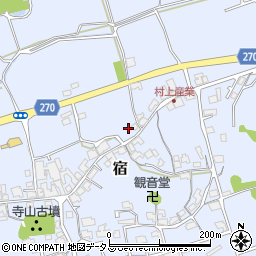 岡山県総社市宿326周辺の地図