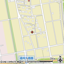 静岡県浜松市中央区三新町294周辺の地図