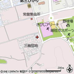 岡山県総社市三輪1230-8周辺の地図