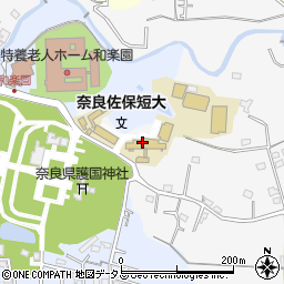 奈良市地域子育て支援センターゆめの丘ＳＡＨＯ周辺の地図