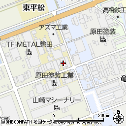 静岡県磐田市東平松433周辺の地図